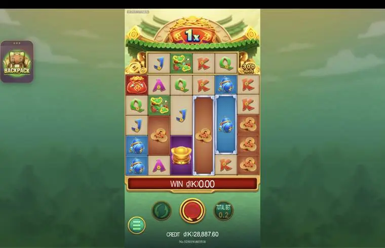 Ảnh màn hình gameplay game CaiShen Coming (slot DRAGOONSOFT) chơi tại LC79