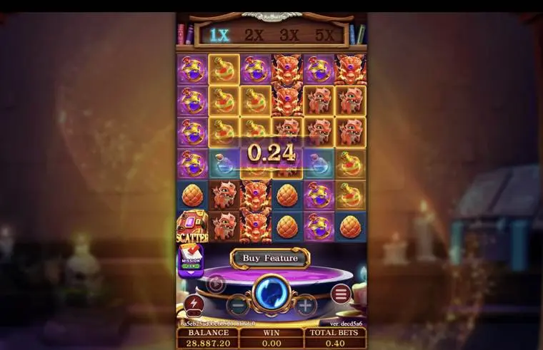 Ảnh màn hình gameplay game MERGE MAGIC (slot FC) chơi tại LC79
