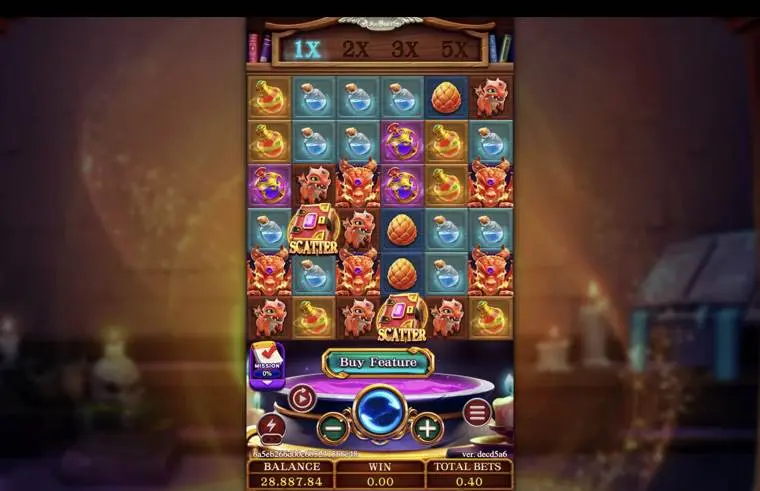 Ảnh bảng biểu tượng & tính năng game MERGE MAGIC (slot FC) chơi tại LC79
