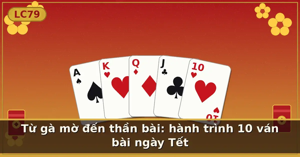 Từ gà mờ đến thần bài: hành trình 10 ván bài ngày Tết — LC79