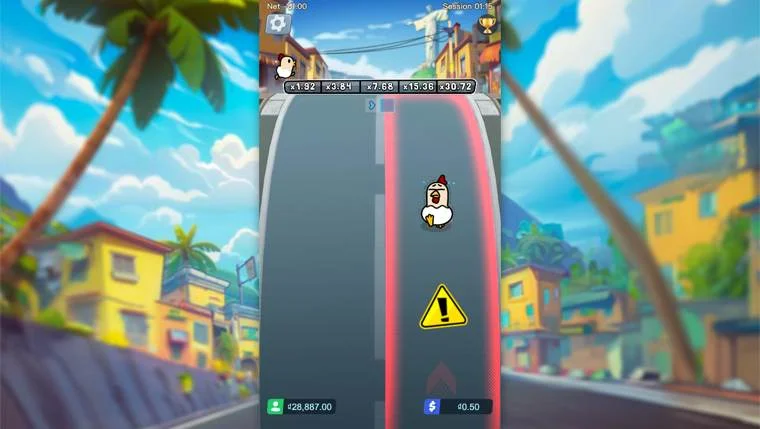 Ảnh giao diện chính game Chicky Run (slot PG) chơi tại LC79