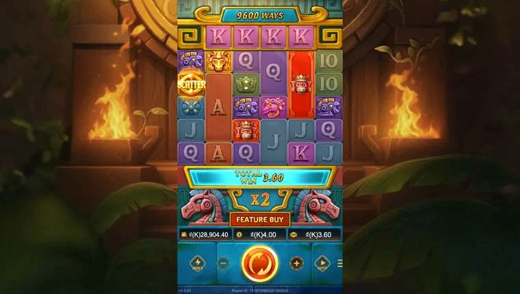 Ảnh màn hình gameplay game Golden Hoof Quest (slot JDB) chơi tại LC79